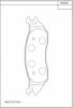 ASIMCO KD6528 Brake Pad Set, disc brake